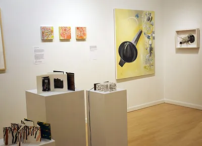 Examples from the 4Cs Art Faculty exhibit