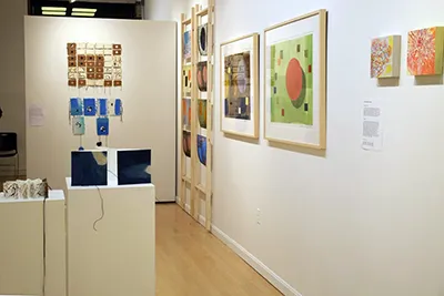 Examples from the 4Cs Art Faculty exhibit