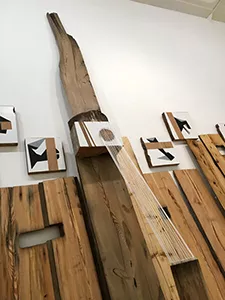 Installation (detail), by Professor Scott Anderson