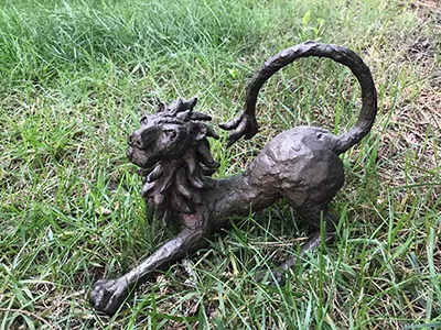 Sculpture by artist Valerie Falk