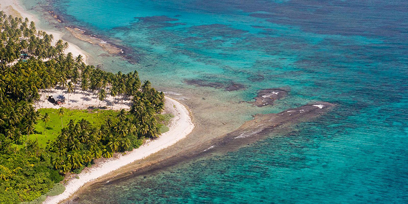 Shoreline of Belize