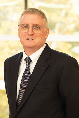 Portrait of Chris Clark, Vice President of Finance