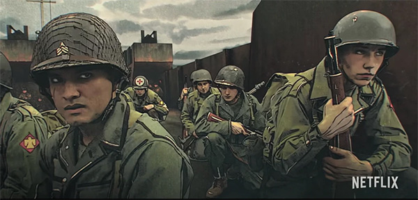 Still from the film: The Liberator
