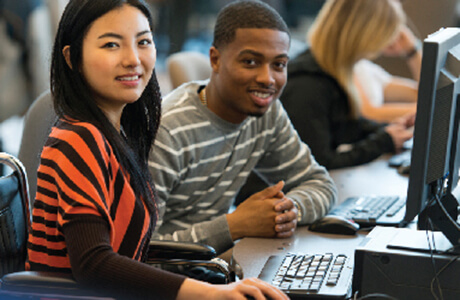 Students in a classroom setting